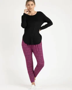 Betty Basics Hawthorn Top in Black