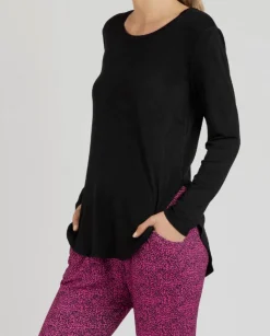 Betty Basics Hawthorn Top in Black