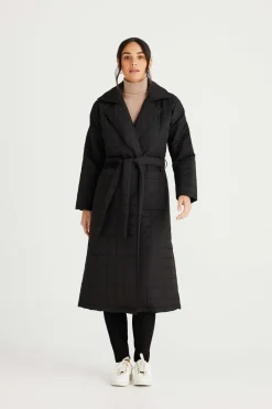 Brave + True Bedford Puffer in Black