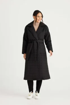 Brave + True Bedford Puffer in Black