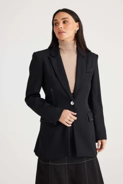 Brave + True Chelsea Jacket in Black