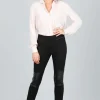 Brave + True Cleo Faux Leather Pant in Black