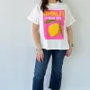 By Frankie Amalfi Pink Lemon Tee