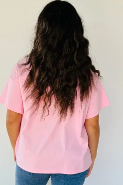 By Frankie Pink Strawberry Tee