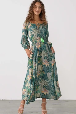 Caju Dress in Jungle Floral