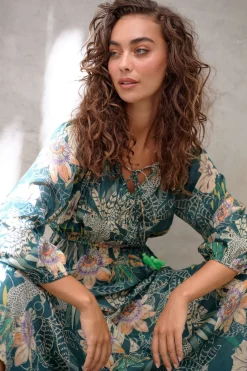 Caju Dress in Jungle Floral