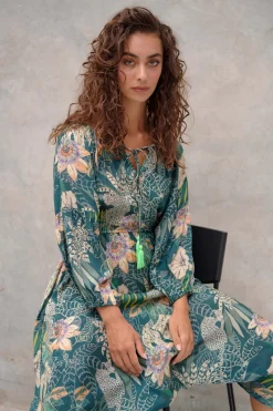 Caju Dress in Jungle Floral