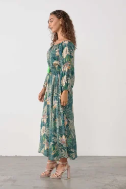 Caju Dress in Jungle Floral