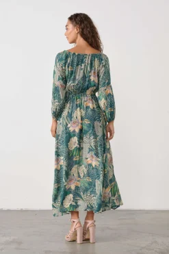 Caju Dress in Jungle Floral