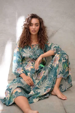 Caju Dress in Jungle Floral