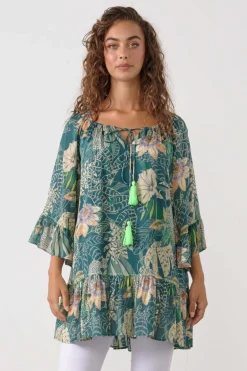Caju Tunic in Jungle Floral