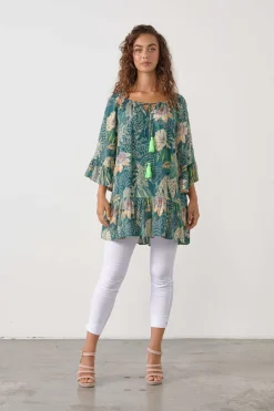 Caju Tunic in Jungle Floral