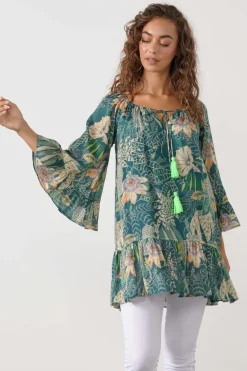 Caju Tunic in Jungle Floral