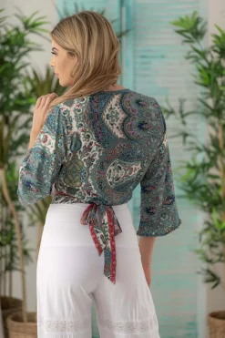 Cienna Calypso Wrap Top