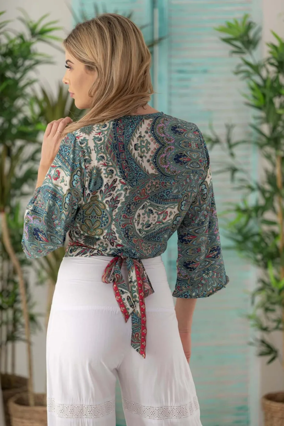 Cienna Calypso Wrap Top