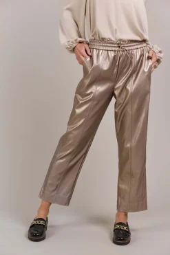 Eb & Ive Allegro Crop Pant in Luxe