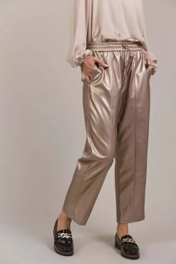 Eb & Ive Allegro Crop Pant in Luxe