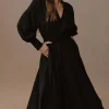Eb & Ive Ayana Maxi Dress in Black