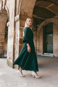 Eb & Ive Ayana Maxi Dress in Peacock