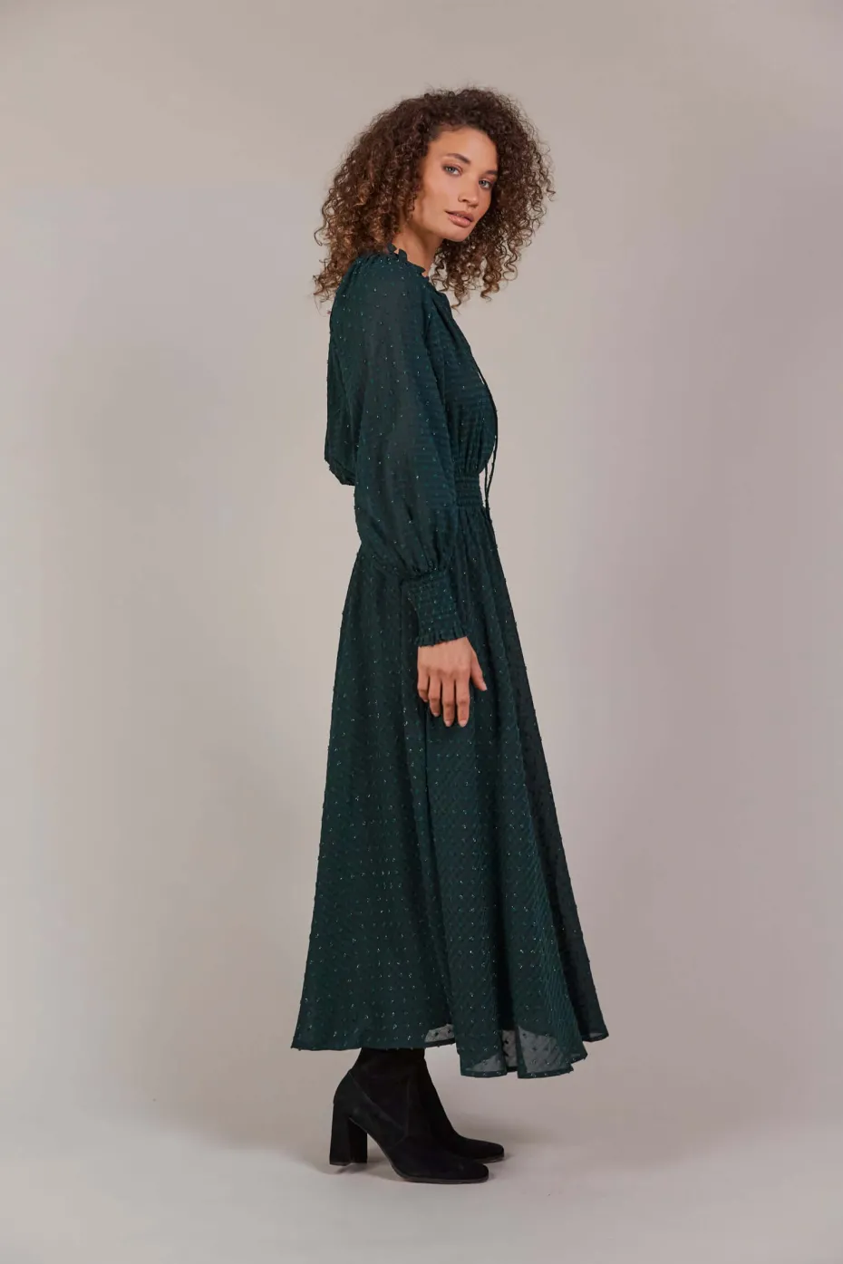Eb & Ive Ayana Maxi Dress in Peacock