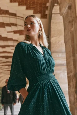 Eb & Ive Ayana Maxi Dress in Peacock