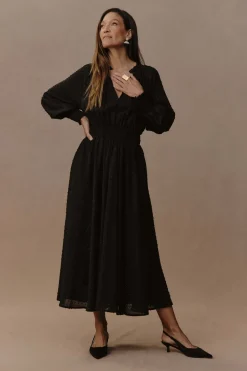 Eb & Ive Ayana Maxi Dress in Black