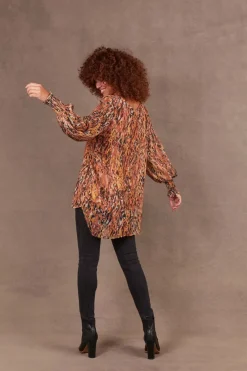 Eb & Ive Bantu Top in Ochre