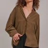 Eb & Ive Eden Shirt in Tobacco