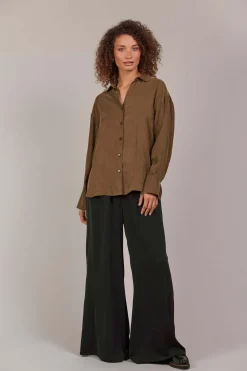 Eb & Ive Eden Shirt in Tobacco