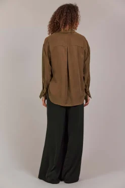 Eb & Ive Eden Shirt in Tobacco