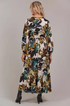 Eb & Ive Elsie Maxi Dress in Botanical Tusk