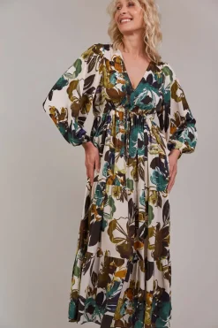 Eb & Ive Elsie Maxi Dress in Botanical Tusk