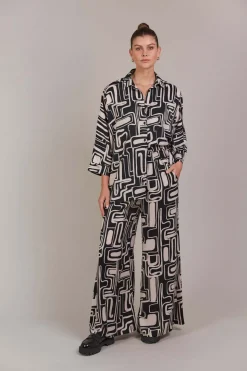 Eb & Ive Elsie Pant in Geo