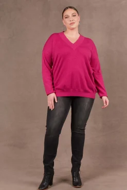 Eb & Ive Irula Knit in Magenta