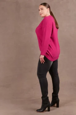 Eb & Ive Irula Knit in Magenta