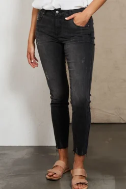 Eb & Ive Junko Denim Jean in Black