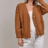 Eb & Ive Katana Cardigan in Hazel