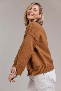 Eb & Ive Katana Cardigan in Hazel