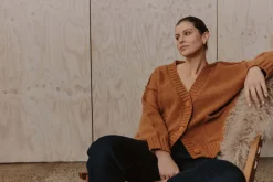 Eb & Ive Katana Cardigan in Hazel