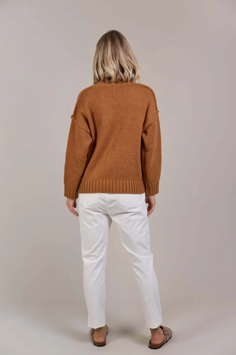 Eb & Ive Katana Cardigan in Hazel