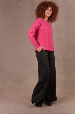 Eb & Ive Nakako Jumper in Magenta