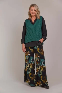 Eb & Ive Naviva Vest in Peacock