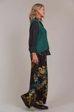 Eb & Ive Naviva Vest in Peacock