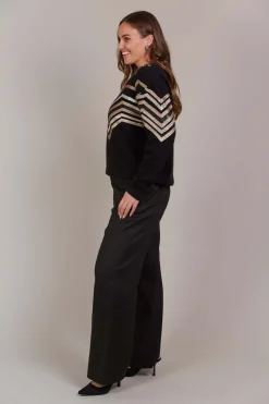 Eb & Ive Santani Knit in Black