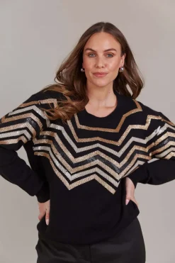 Eb & Ive Santani Knit in Black