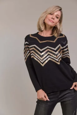 Eb & Ive Santani Knit in Black