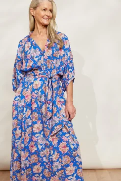 Eb & Ive Seraphic Tie Dress in Palme