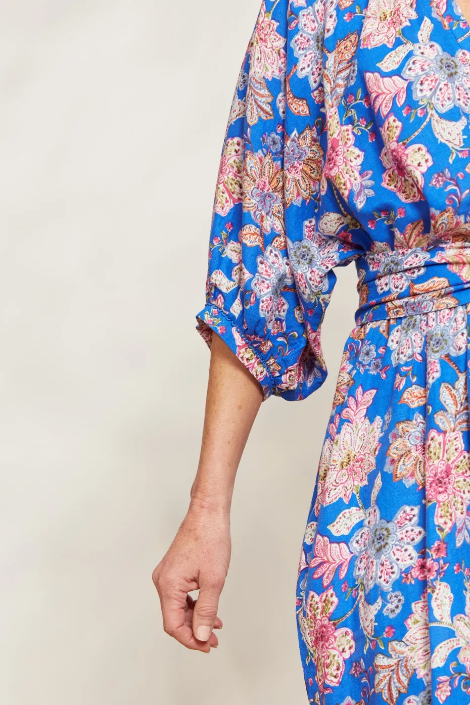 Eb & Ive Seraphic Tie Dress in Palme