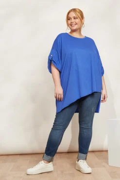 Eb & Ive Verano Tshirt in Cobalt