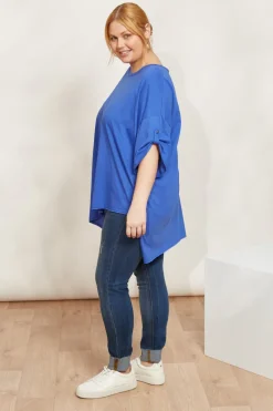 Eb & Ive Verano Tshirt in Cobalt